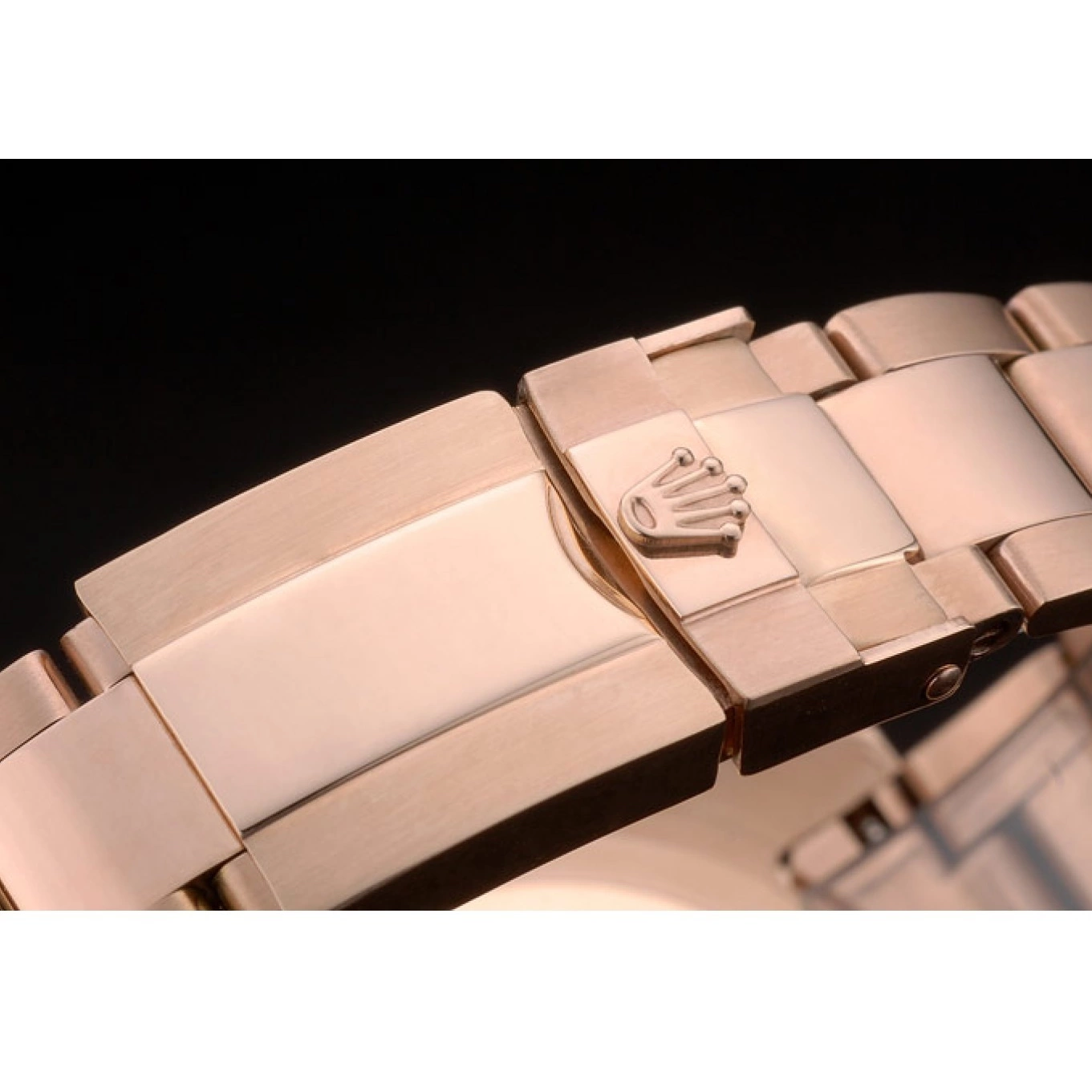 AAA Replica Watches Daytona Plated Rolex Ion Dial Tachymeter Gold Strap Rose 80244 Rose Gold 0705